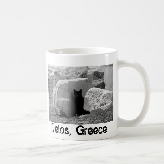 Delos, Griechenland Kaffeetasse (Rechts)