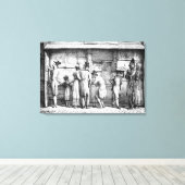 Delpech's Lithographic Print Shop, c.1818 Leinwanddruck (Insitu (Holzboden))