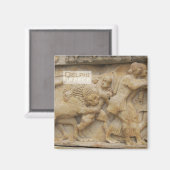 Delphi Greece Siphnian Souvenir Kühlschrankmagnet (Vorderseite/Rückseite)