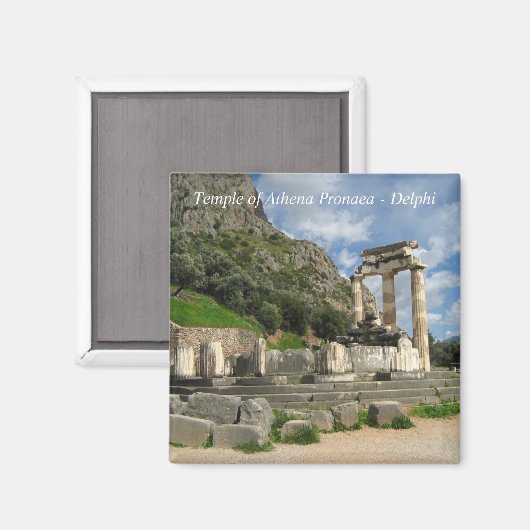 Delphi - Griechenland Magnet (Vorderseite/Rückseite)