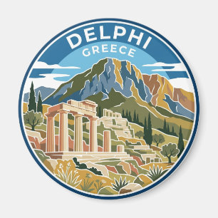 Delphi Griechenland Magnet