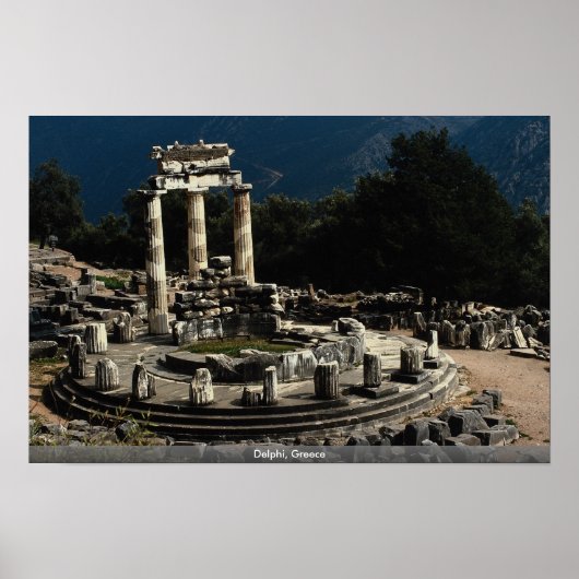 Delphi, Griechenland Poster (Vorne)