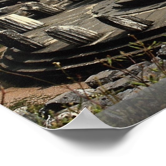 Delphi, Griechenland Poster (Ecke)