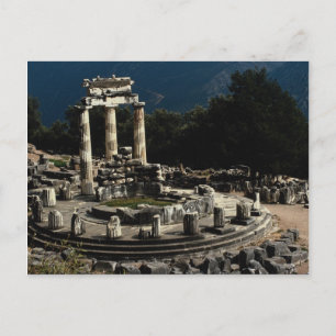 Delphi, Griechenland Postkarte