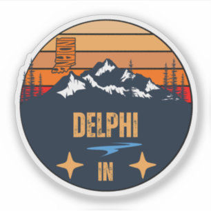 Delphi, Indiana Aufkleber