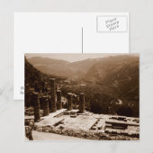 Delphi Postkarte (Vorne/Hinten)