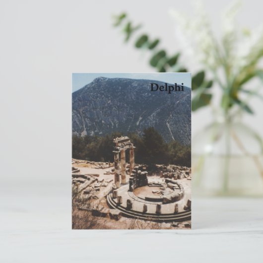 Delphi Postkarte (Stehend Vorderseite)