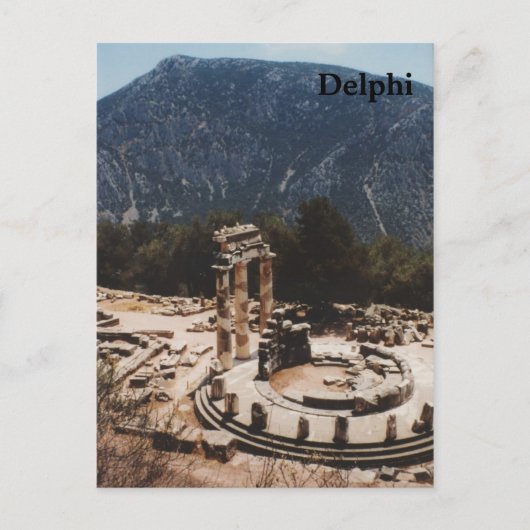 Delphi Postkarte (Vorderseite)