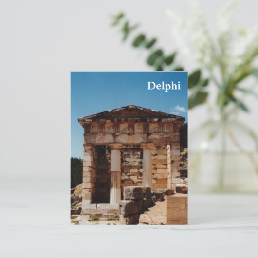 Delphi Postkarte (Stehend Vorderseite)