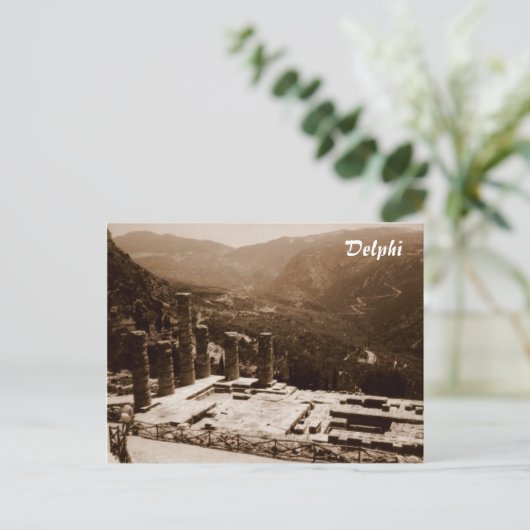 Delphi Postkarte (Stehend Vorderseite)