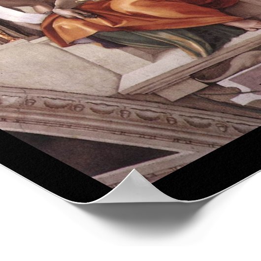 Delphic Sibyl Poster (Ecke)