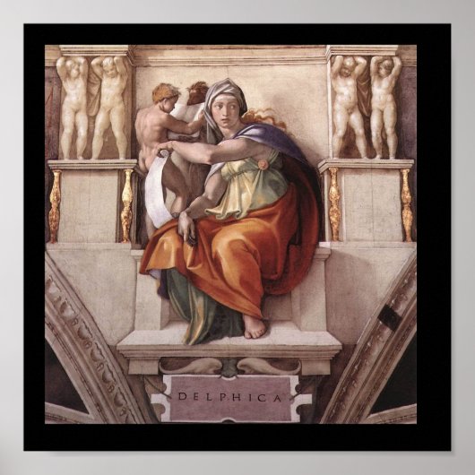 Delphic Sibyl Poster (Vorne)