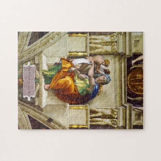 Delphic Sibyl von Michelangelo Puzzle (Horizontal)