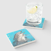 Delphin20160501 Steinuntersetzer (Seitenansicht)