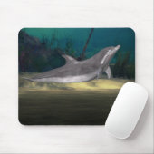 Delphin am Spiel Mousepad (Mit Mouse)