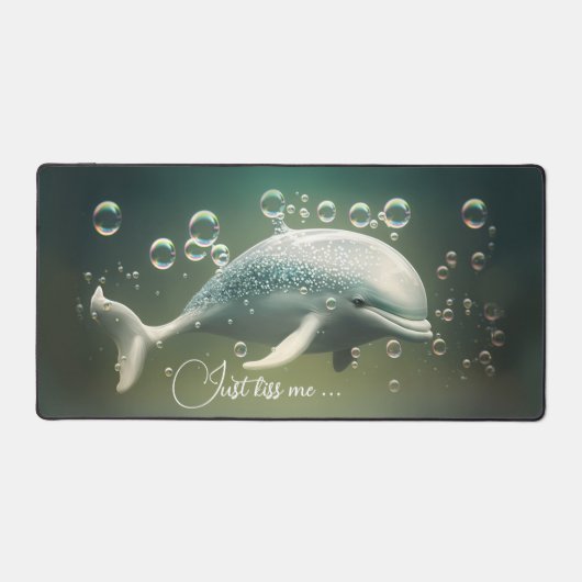 Delphin Animal Lover Ocean Schreibtischunterlage (Vorderseite)
