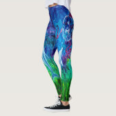 Delphin-Anstarren-Leggings Leggings (Links)