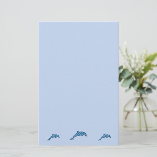 Delphin Briefpapier (Stehend Vorderseite)