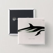 Delphin Button (Vorne & Hinten)