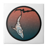 Delphin-Cocoon Fliese (Vorderseite)