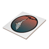 Delphin-Cocoon Fliese (Seite)