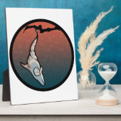 Delphin-Cocoon Fotoplatte (Seite)