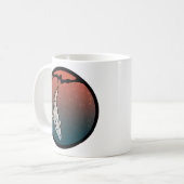 Delphin-Cocoon Kaffeetasse (Vorderseite Links)