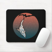 Delphin-Cocoon Mousepad (Mit Mouse)