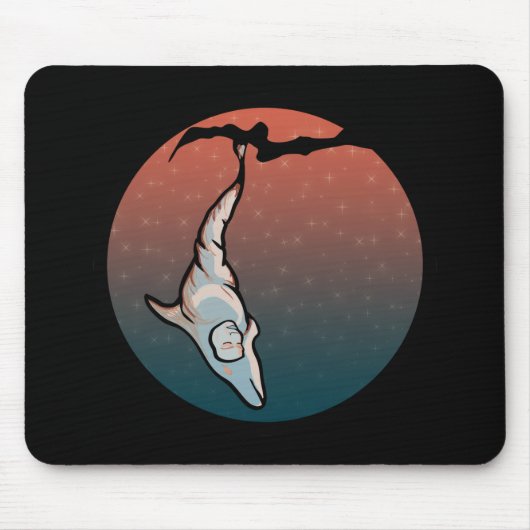 Delphin-Cocoon Mousepad (Vorne)