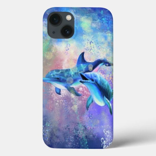 Delphin Couple i iPhone Fälle Case-Mate iPhone Hülle (Rückseite)