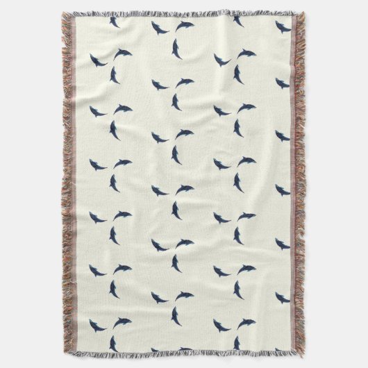 Delphin-Dekoration im Schlafzimmer an der Minimali Decke (Vorderseite Vertikal)