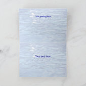 Delphin, der mit Neptun (Karte, spielt) Karte (Innenseite)