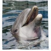 Delphin-Duschvorhang Duschvorhang (Vorderseite)
