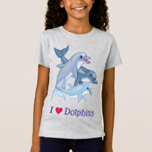 Delphin-Familie - CF Kriegers-Prinzessin T-Shirt