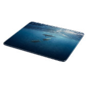 Delphin-Familie Schneidebrett (Ecke)