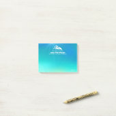 Delphin, Fisch Aquarium Shop Post-it Klebezettel (Auf Schreibtisch)