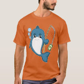 Delphin Fisher Banknote Fishing T-Shirt (Vorderseite)