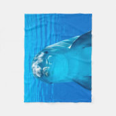 Delphin Fleecedecke (Vorderseite)