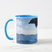 Delphin-Frequenz-Tasse Tasse (Links)