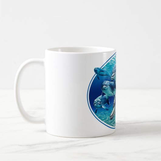 DELPHIN-GANG KAFFEETASSE (Links)