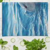 Delphin Geschirrtuch (Gefaltet)