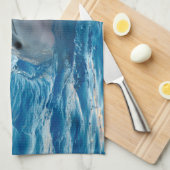 Delphin Geschirrtuch (Viertel Falte)