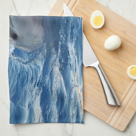 Delphin Geschirrtuch (Viertel Falte)