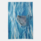 Delphin Geschirrtuch (Vertikal)