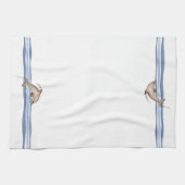 Delphin - Geschirrtuch (Horizontal)