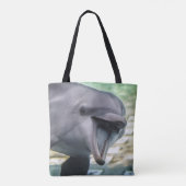 Delphin Getty Bild-| Tasche (Rückseite)