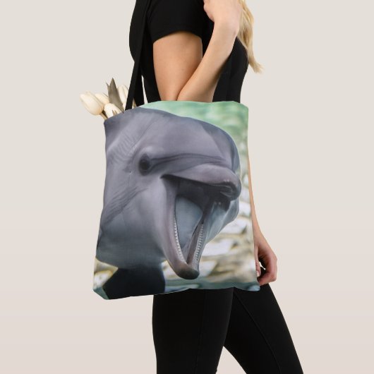 Delphin Getty Bild-| Tasche (Von Nahem)