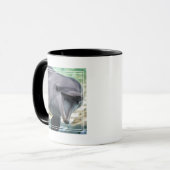 Delphin Getty Bild-| Tasse (Vorderseite Links)
