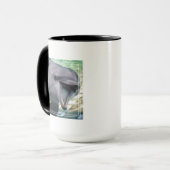 Delphin Getty Bild-| Tasse (Vorderseite Links)