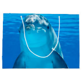 Delphin Große Geschenktüte (Rückseite)